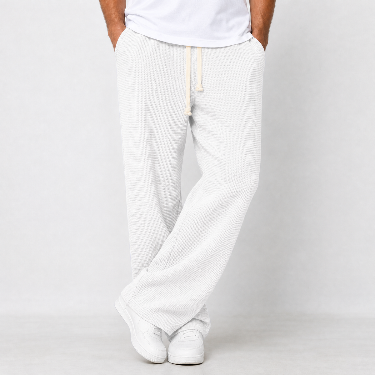 Ramsey Wide Leg Pants - White