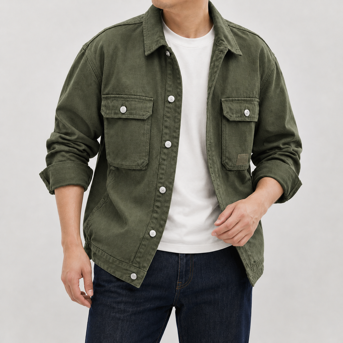 Elmar Utility Jacket - Green