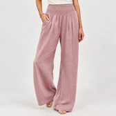 Annick Wide Leg Pants - Pink