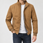 Ingimundur Stand Collar Jacket - Khaki
