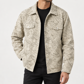 Rolf Botanical Jacket - Light Khaki