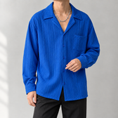Marco Textured Shirt - Blue