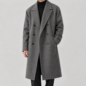 Sander Cashmere Overcoat - Gray