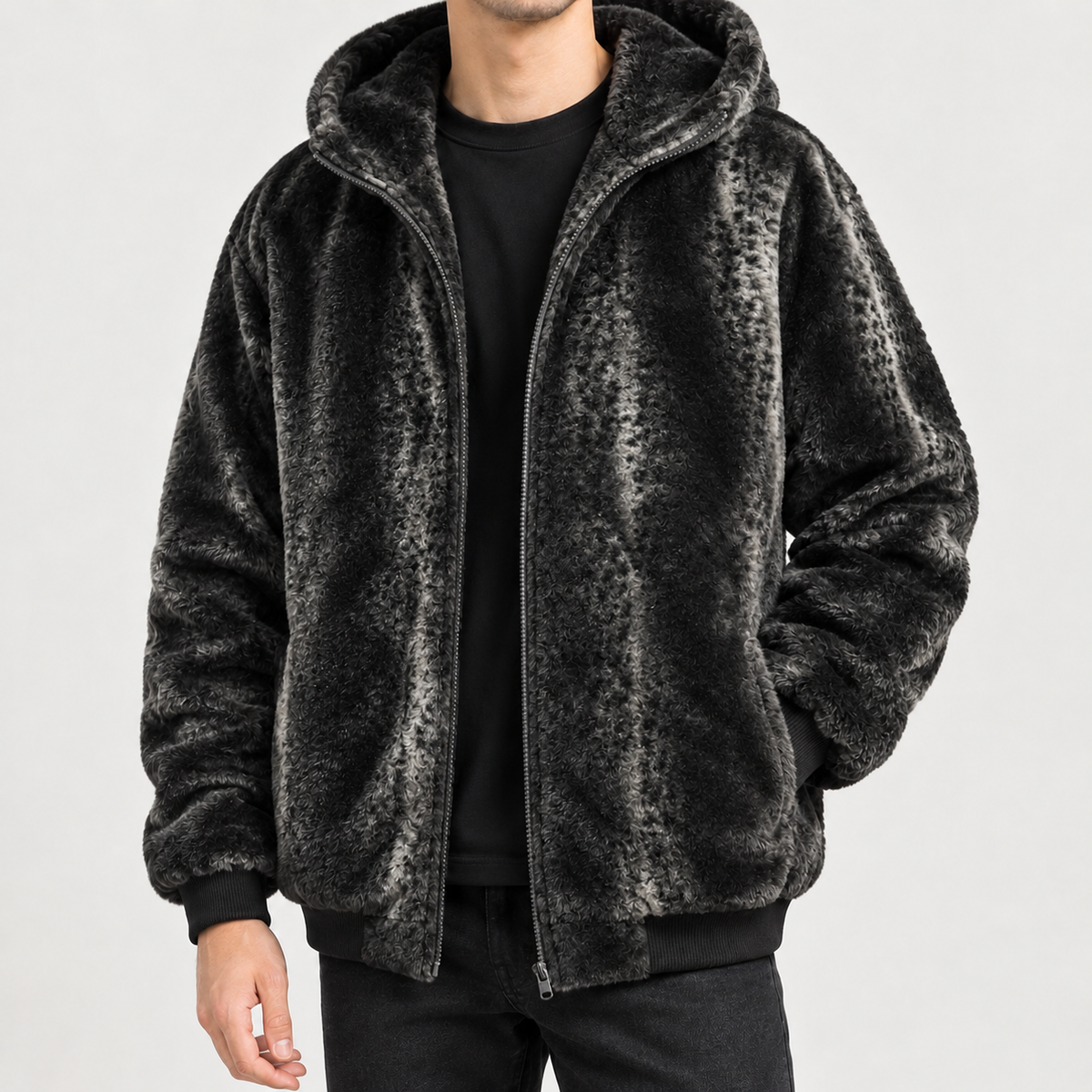 Eyvind Hooded Jacket - Dark Gray