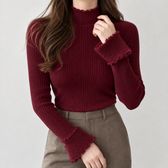 Emmelie Ribbed Sweater - Anchor Red
