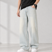 August Wide Leg Jeans - Vintage Blue