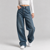 Bianka Wide Leg Jeans - Vintage Blue