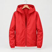 Maximilian Hooded Jacket - Red