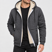Anker Pile Lined Jacket - Dark Gray