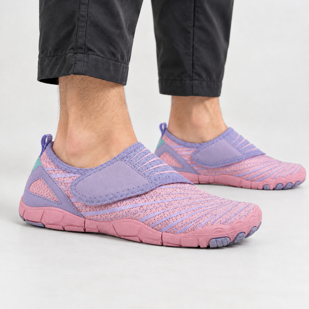 Erik Strap Water Shoes - Pink Purple
