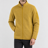 Cedric Stand Collar Jacket - Yellow
