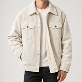 Barnabe Corduroy Jacket - Off White