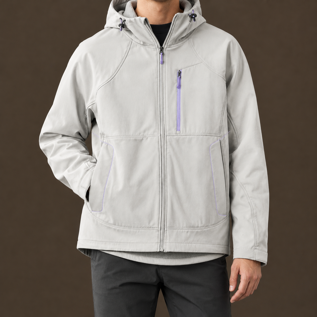 Gustave Hooded Jacket - Off White