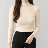 Marielle Ribbed Top - Apricot