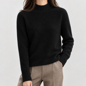 Laure Cashmere Sweater - Black