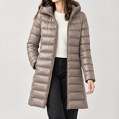 Catarina Cashmere Puffer Jacket - Khaki