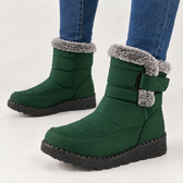 Sanremo Quilted Snow Boots - Green