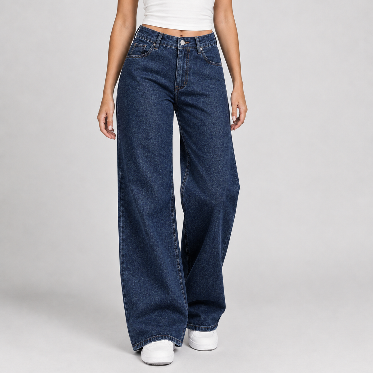 Montserrat High Rise Jeans - Dark Blue