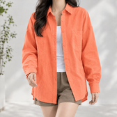 Ombeline Relaxed Shirt - Orange