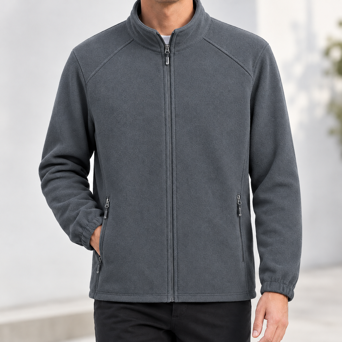 Fridtjof Fleece Jacket - Gray