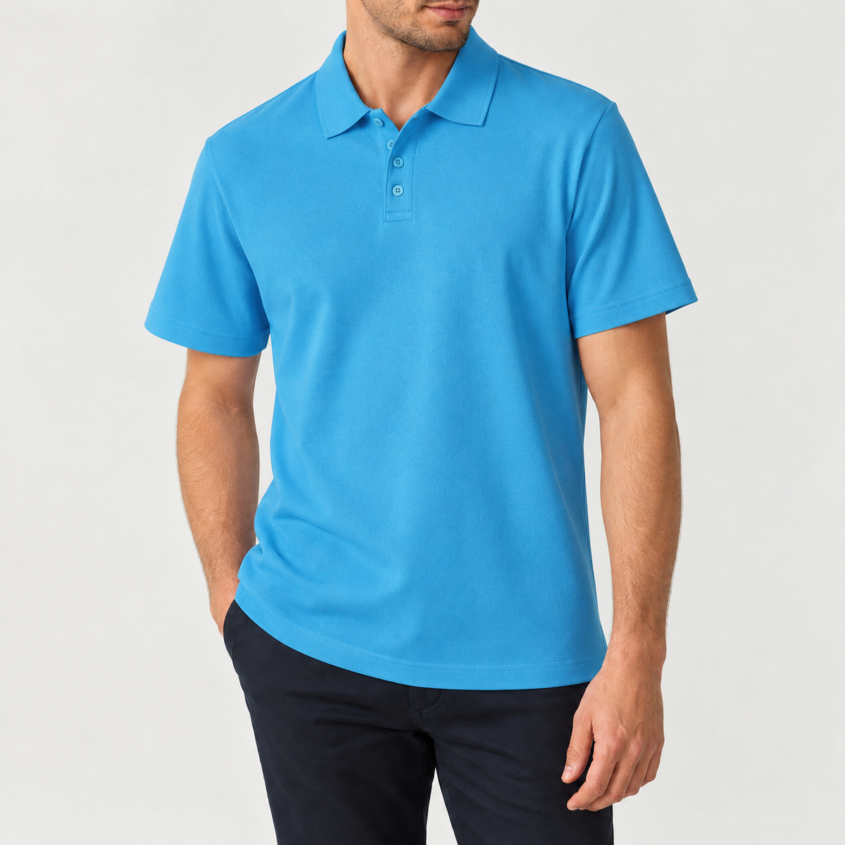 Matthias Cotton Polo Shirt - Kong Lan