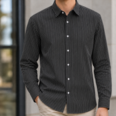 Morgan Striped Shirt - Black Bar