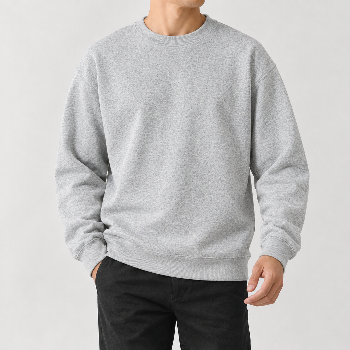 Gudmund Brushed Sweatshirt - Hemp Gray