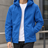 Maximilian Hooded Jacket - Royal Blue