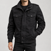 Elian Utility Jacket - Black