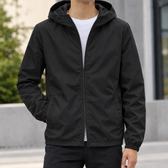Samuel Hooded Jacket - Black