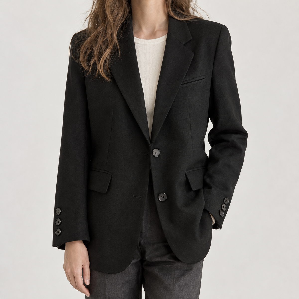 Anniken Tailored Blazer - Black
