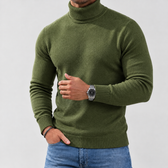 Saverio Turtleneck Sweater - Green