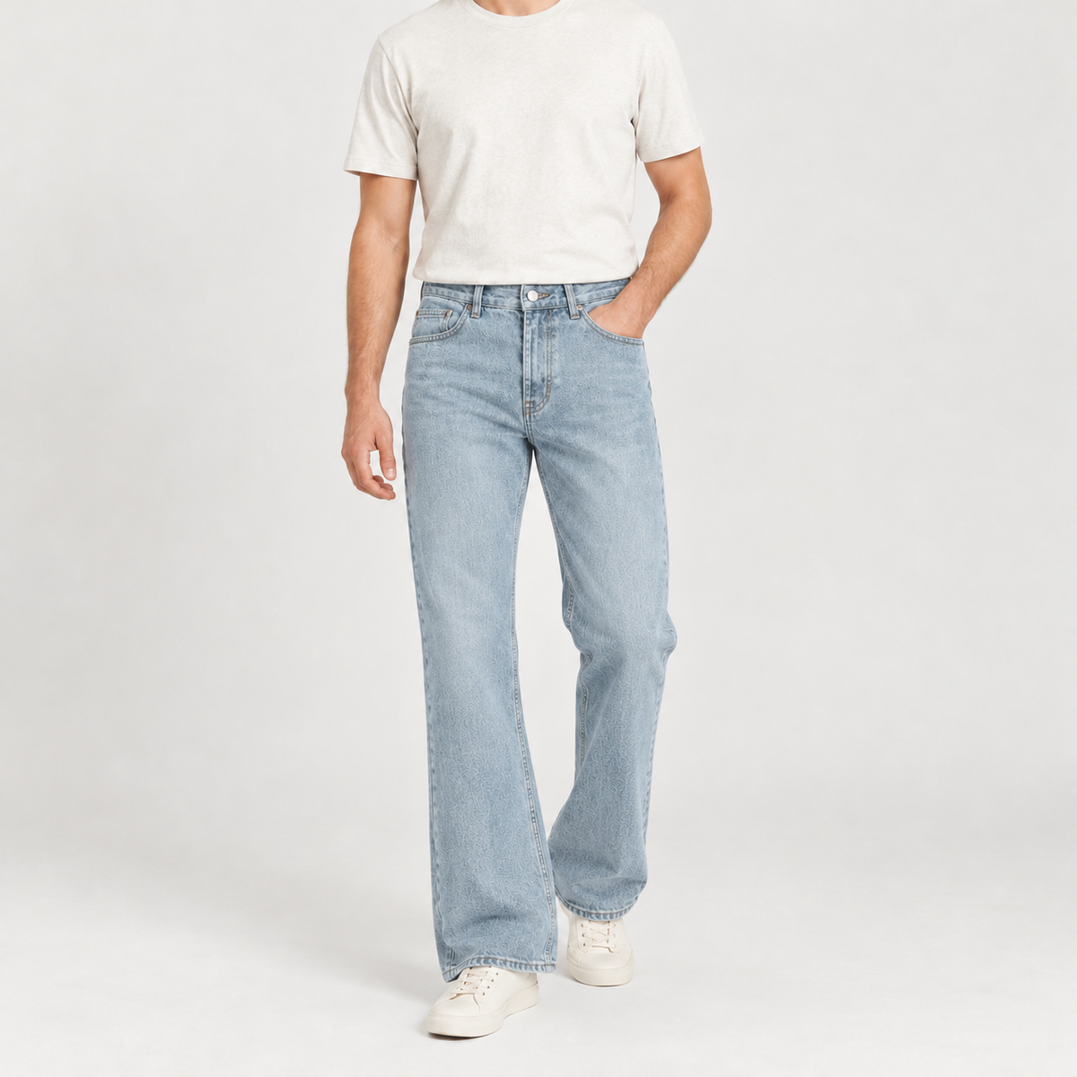 Vito Flared Jeans - Light Blue
