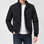 Ingimundur Stand Collar Jacket - Black