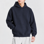 Hernan Heavyweight Hoodie - Navy Blue