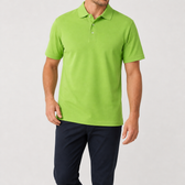 Matthias Cotton Polo Shirt - Fruit Green